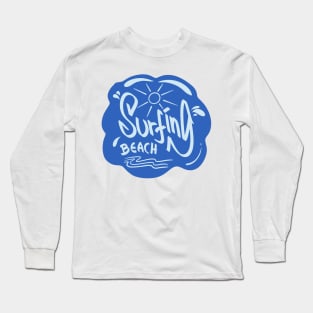 Surf beach Long Sleeve T-Shirt